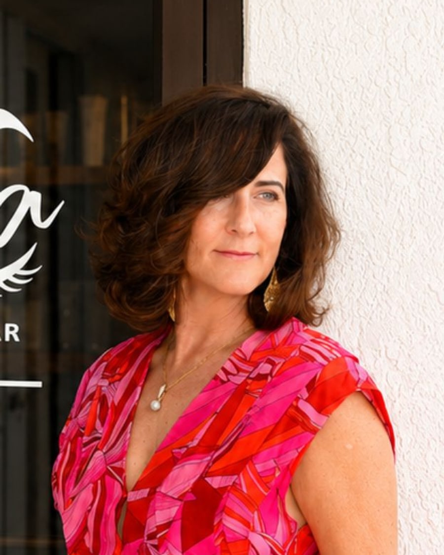 Julie Walker, founder and beauty curator of Vista Beauty Bar in Marathon, FL